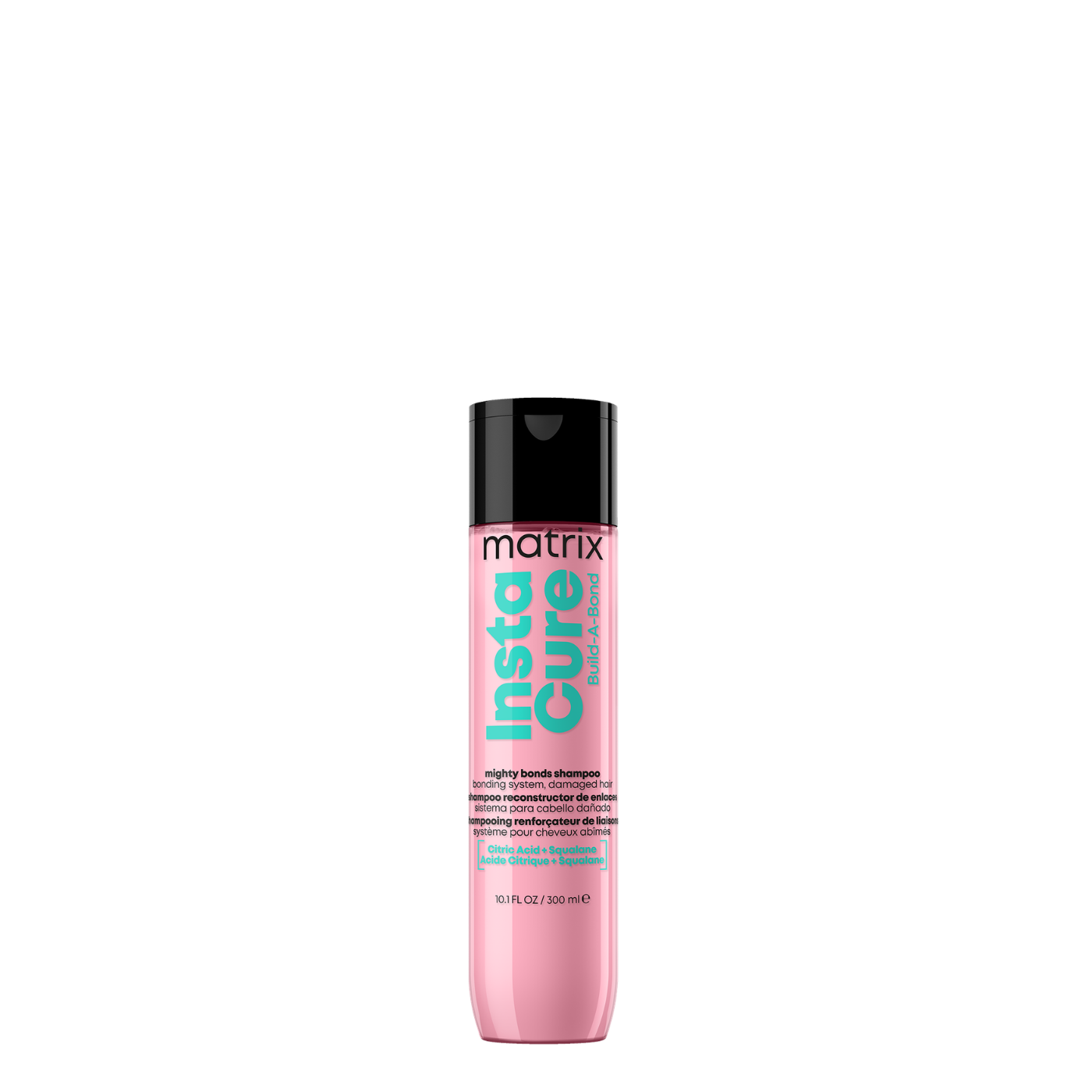 Champú anti-rotura Matrix Insta Cure con proteínas líquidas, envase de 300 ml, para fortalecer el cabello.