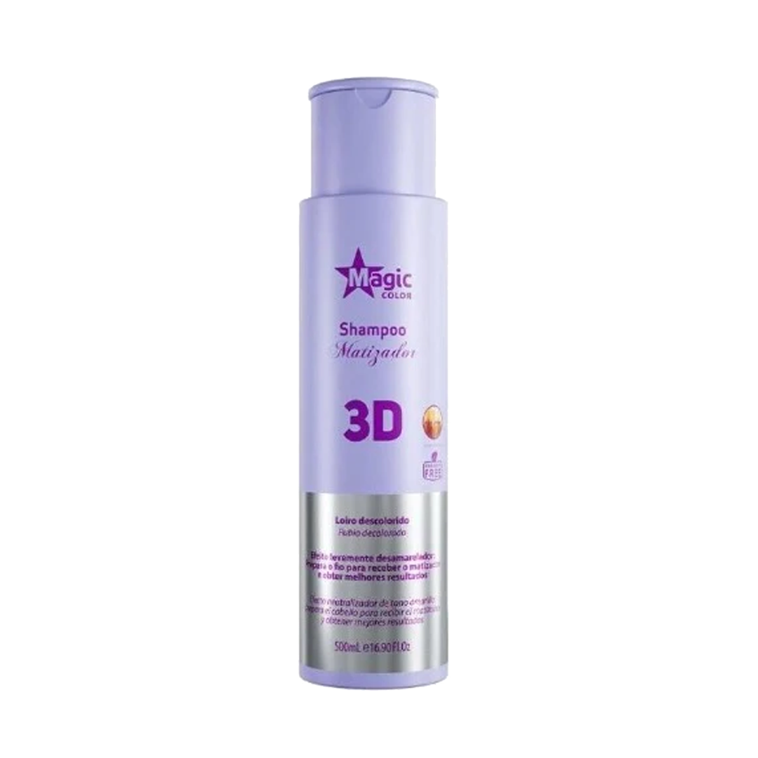 Shampoo Matizador 3d 500 Ml