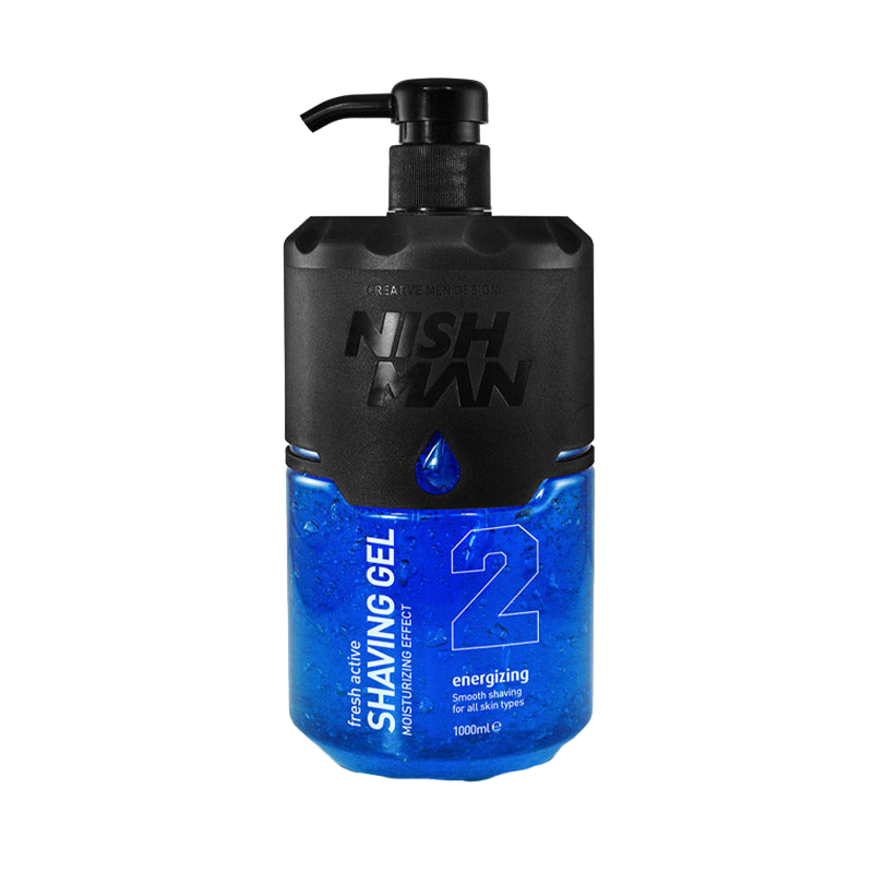 Gel Para Afeitado N°2 Energizing 1000ml Nishman