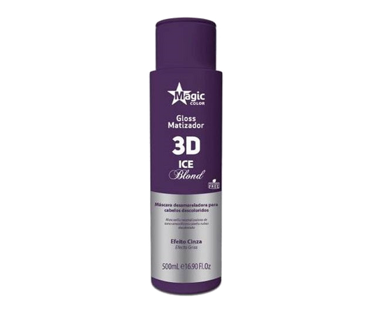 Gloss Matizador 3d Ice Blond 500 Ml