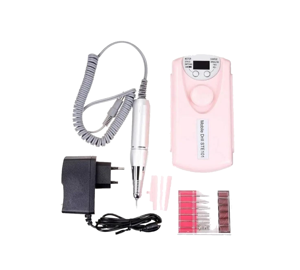 Torno Portable Nail Star Rosado
