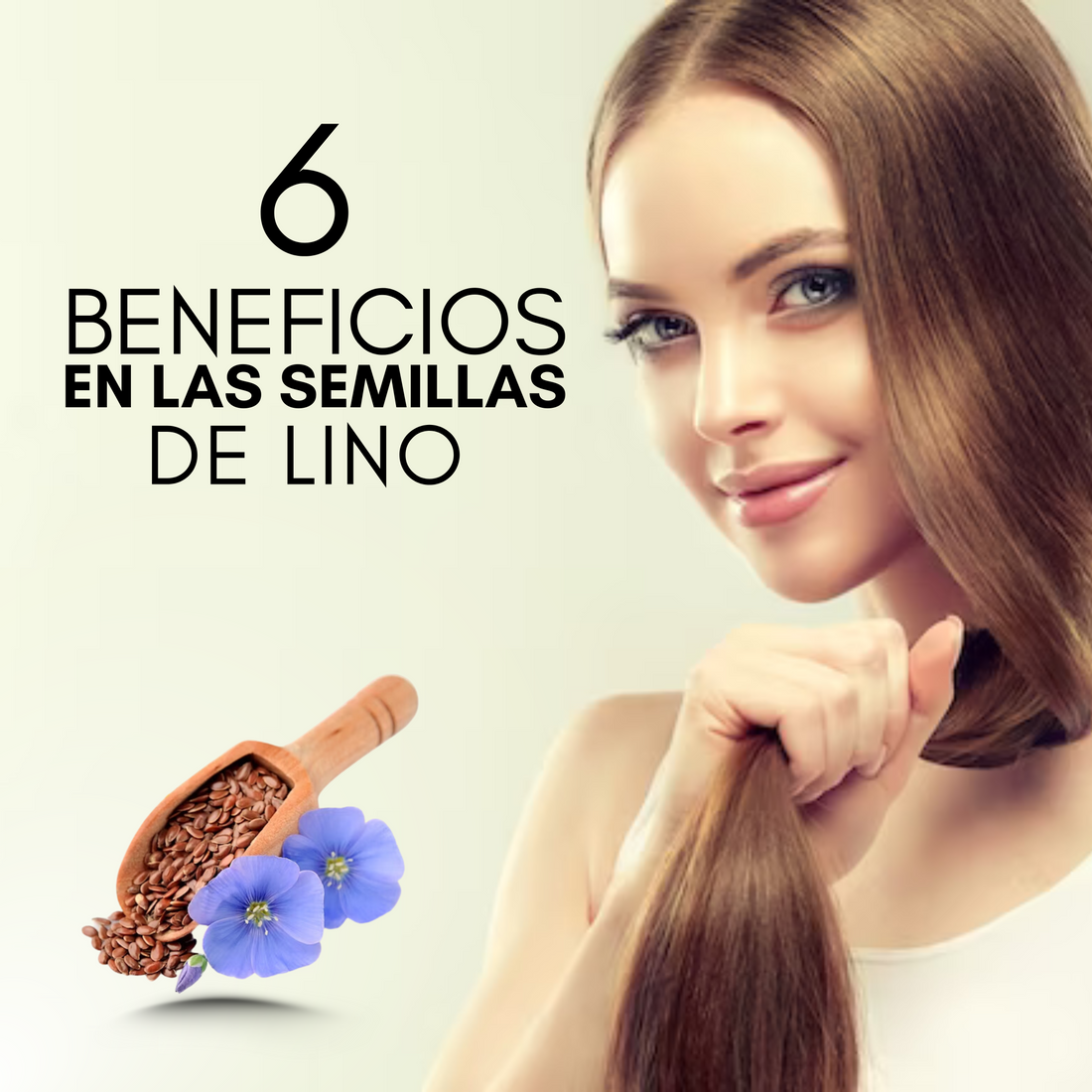 ¿Qué beneficios aportan las semillas de lino para el cabello?