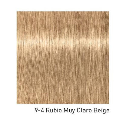Tinte Schwarzkopf Igora Royal en tubo con coloración para cabello, muestra la textura y tono del producto en el envase.