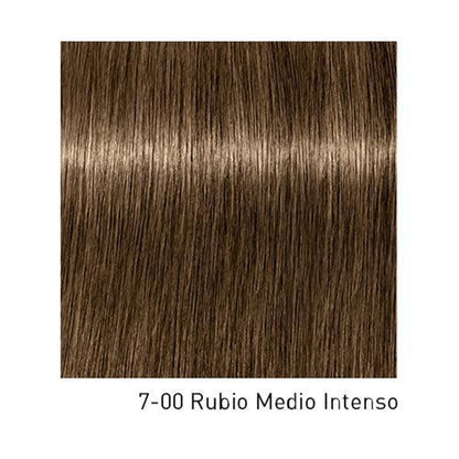Tinte Schwarzkopf Igora Royal en caja, con frascos y brochas para teñir el cabello en casa.