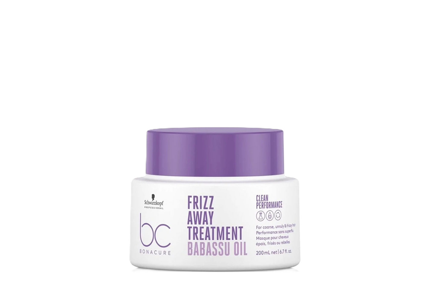 Mascara Frizz Away Babassu Oil 200 ml