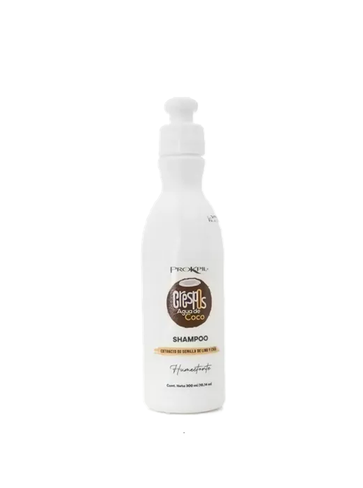 Shampoo Humectante Crespos Agua De Coco 300 ml