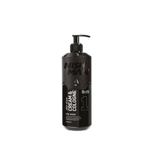 After Shave Cream + Colonia CITY SENIOR Nº1 400 ml Nishman