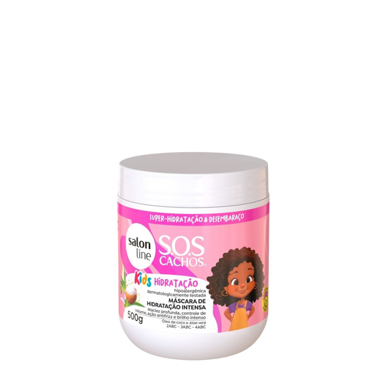 Máscara S.O.S Cachos Kids 500 G SALON LINE® HIDRATACIÓN