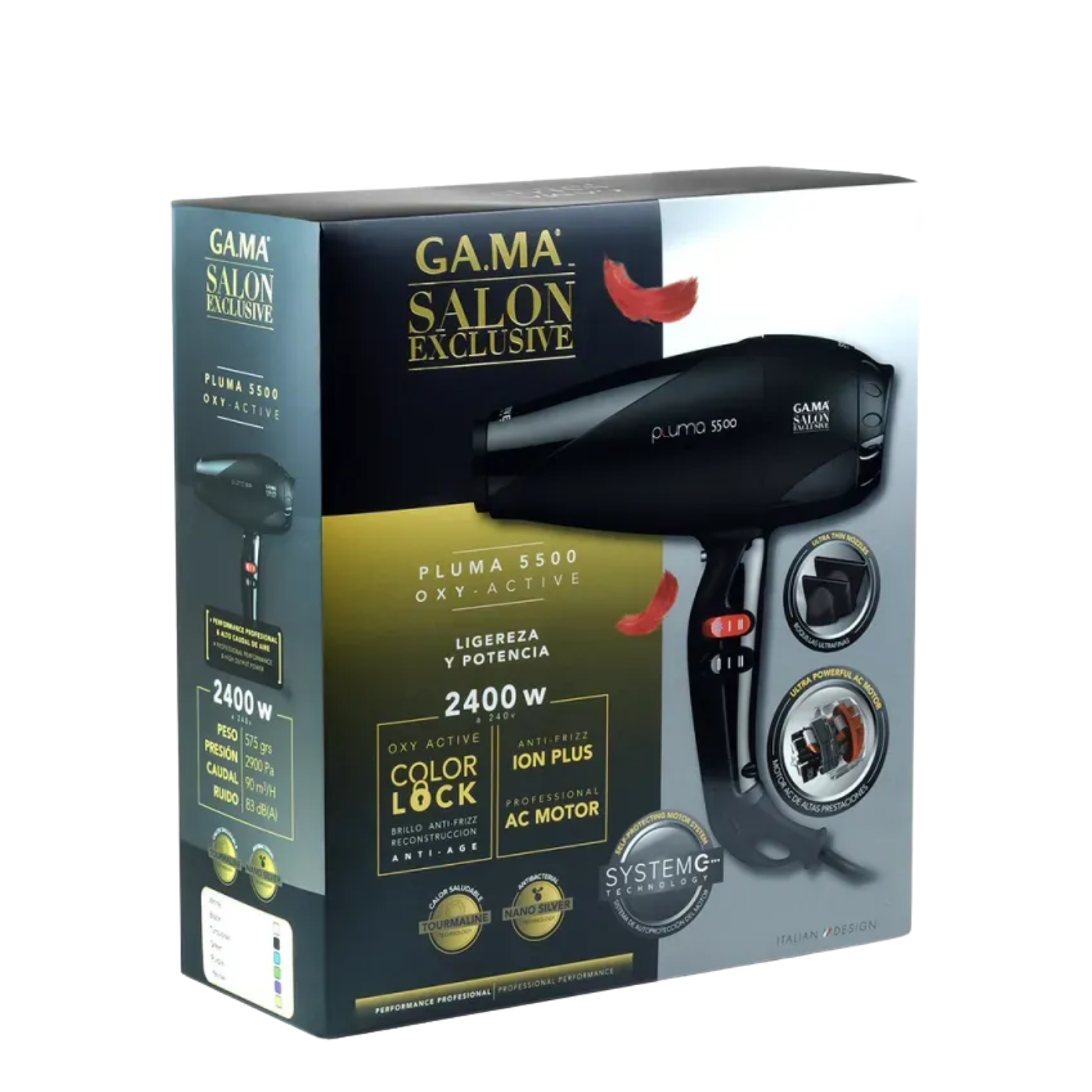 Secador Pluma 5500 GAMA Salón