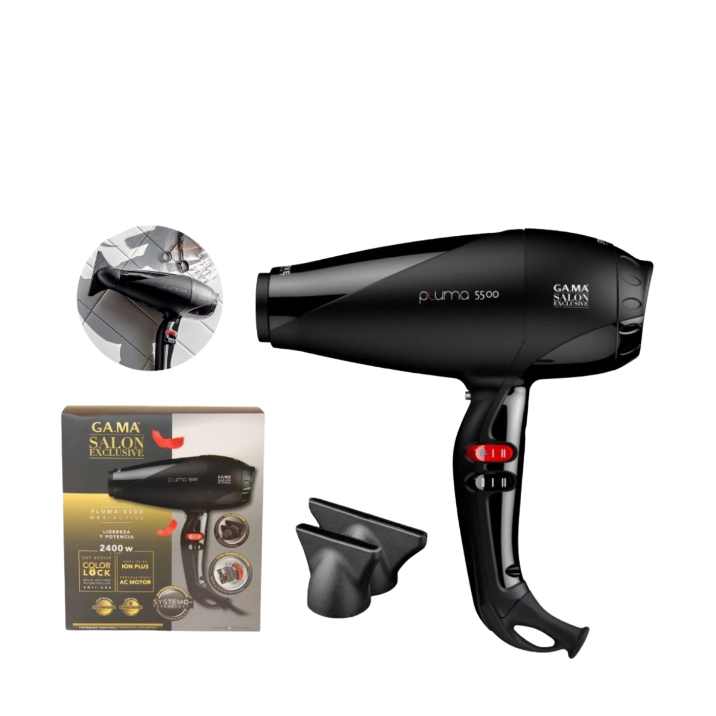 Secador Pluma 5500 GAMA Salón