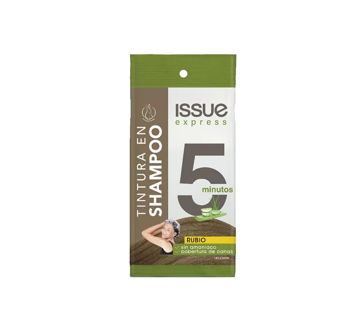 Tinte en Shampoo Rubio Natural Issue – Sachet