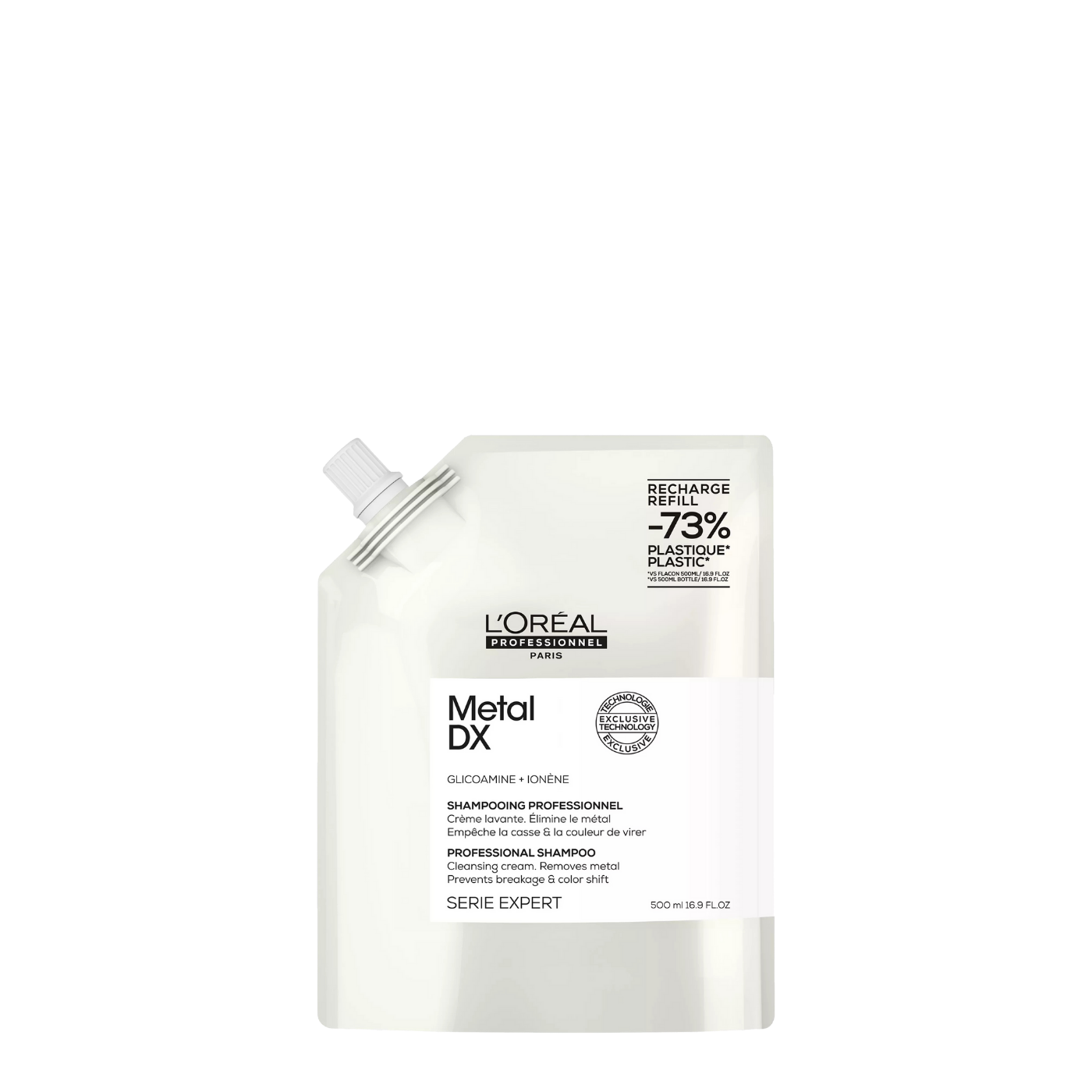 Refill Shampoo Anti Quiebre Metal Detox 500ml