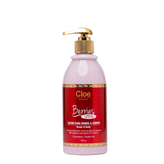 Loción para Manos y Cuerpo Berries 500ml Cloe