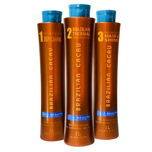 Mar Beauty Kit Brazilian Cacau Alisado 1ltr