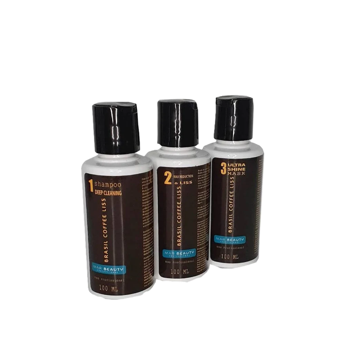 Kit Alisado Brasil Coffee Liss 100 ml