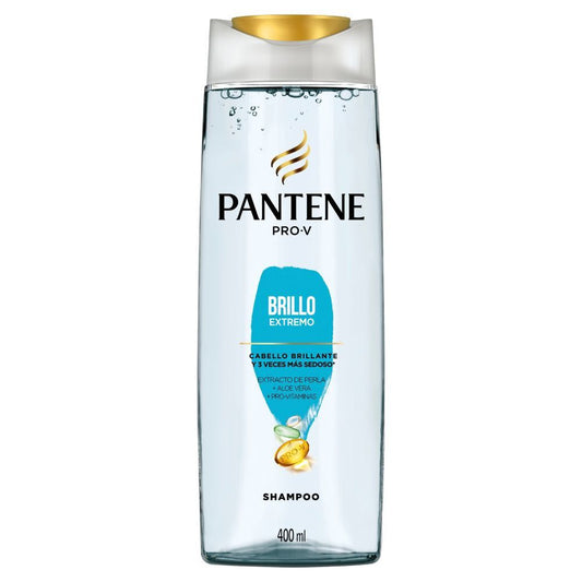 Shampoo Pro-V Brillo Extremo Pantene 400ml