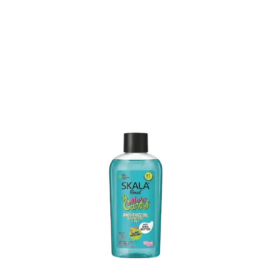 Aceite capilar Skala Mais Cachos, 90 g, con definición y brillo para cabello rizado y ondulado.