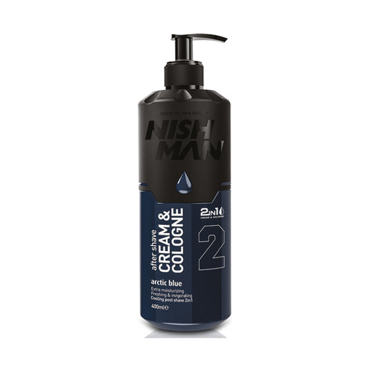 After Shave Cream & Cologne N°02 Artic Blue 400ml Nishman