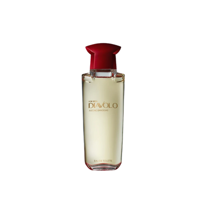 Perfume Antonio Banderas Diavolo EDT para hombre en frasco de 200 ml, diseño elegante y moderno.