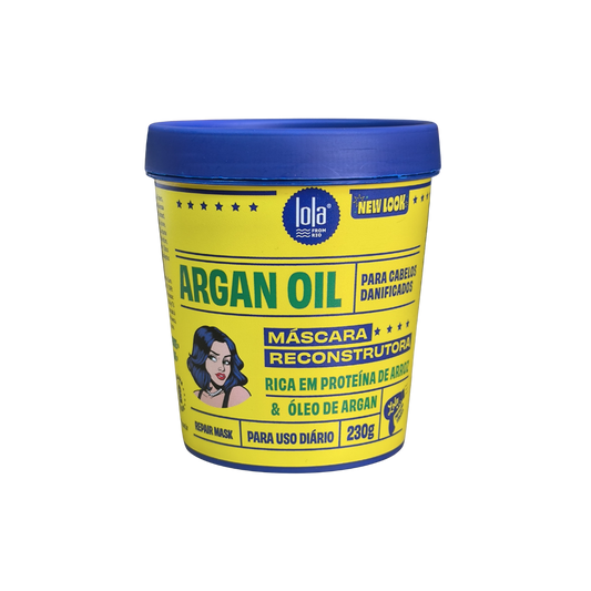 Máscara Reconstrucción Argan Oil — Lola Cosmetic (230 g)