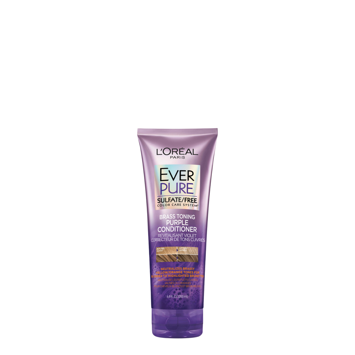 Acondicionador Ever Pure Purple Loreal 200 Ml