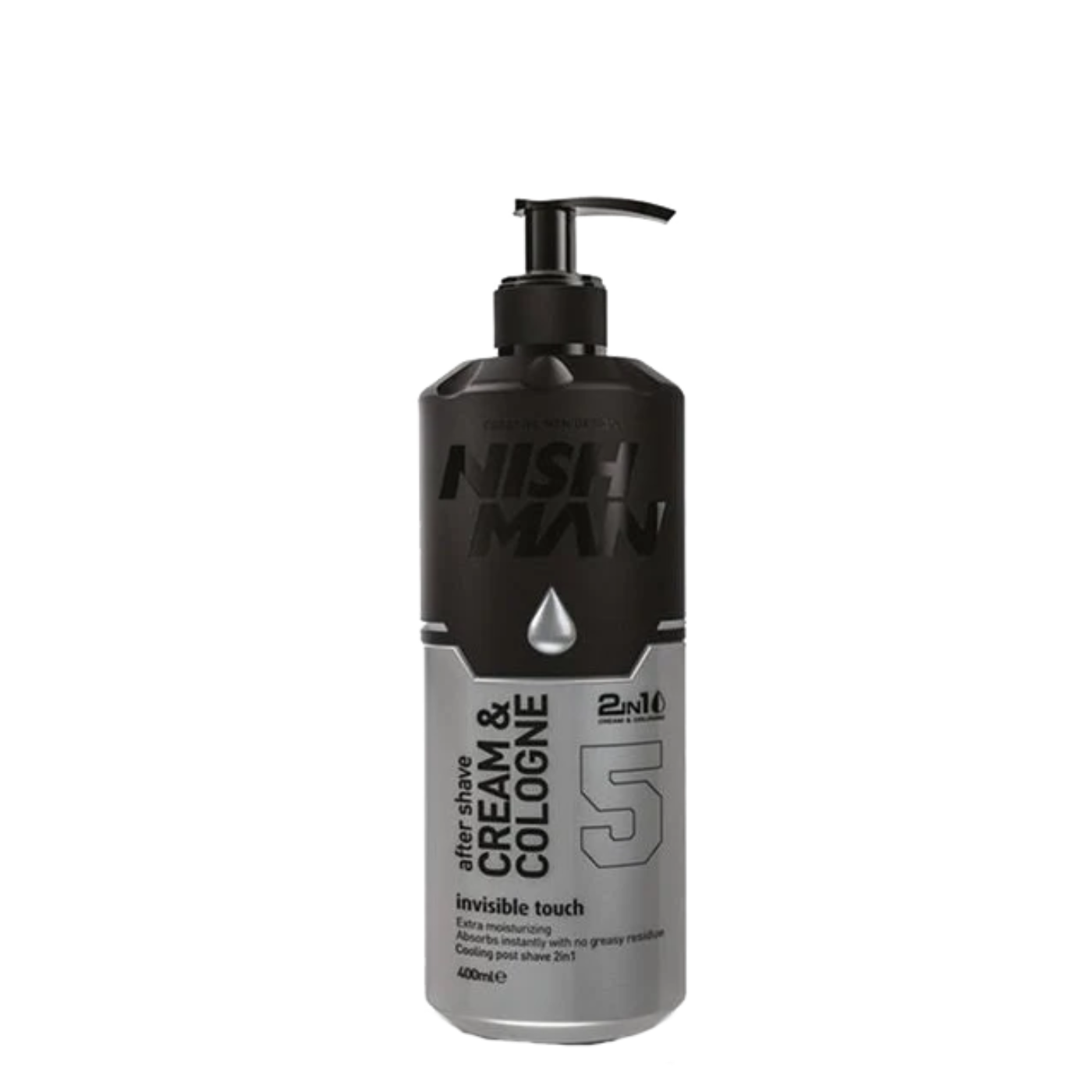 After Shave Cream & Cologne N°05 Invisible Touch 400ml Nishman