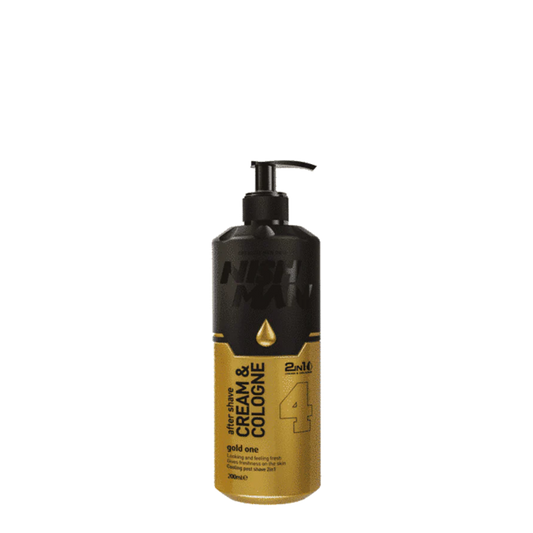 Aftershave Cream & Colonia 4 Gold One 200ml Nishman
