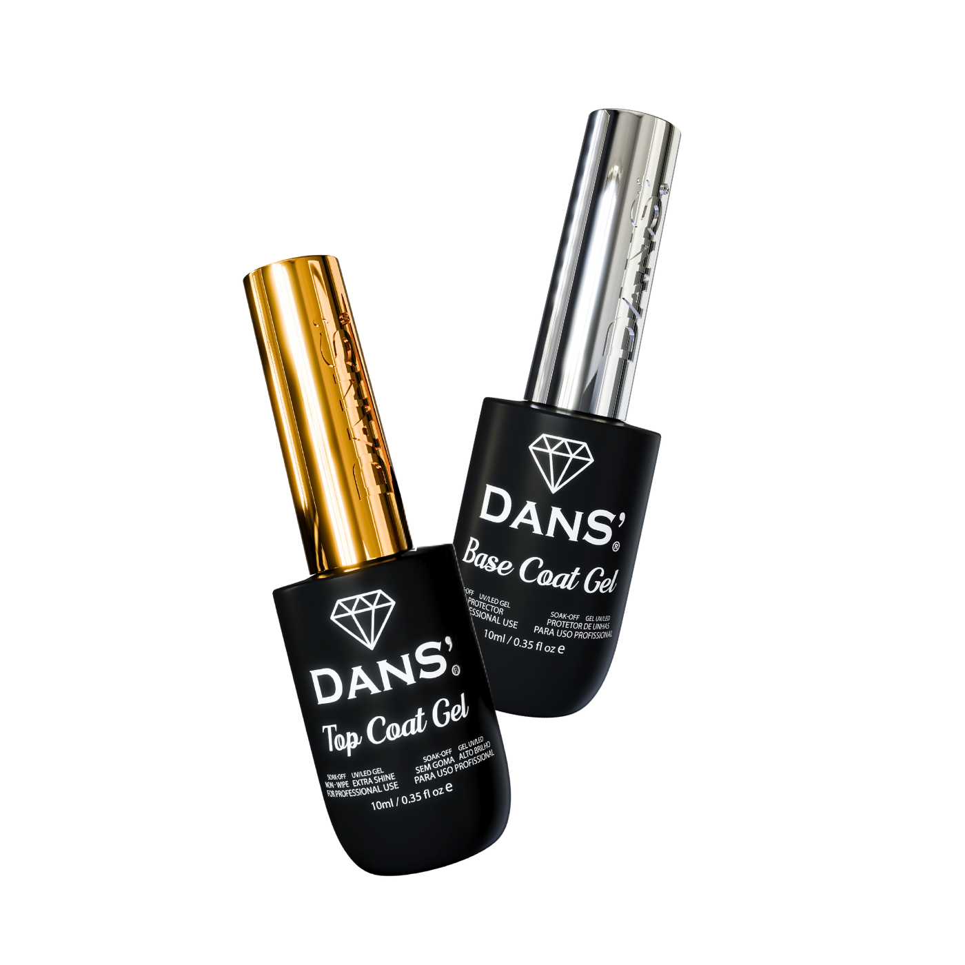 Esmalte Dans' — Base Gel & Top Coat 10 ML