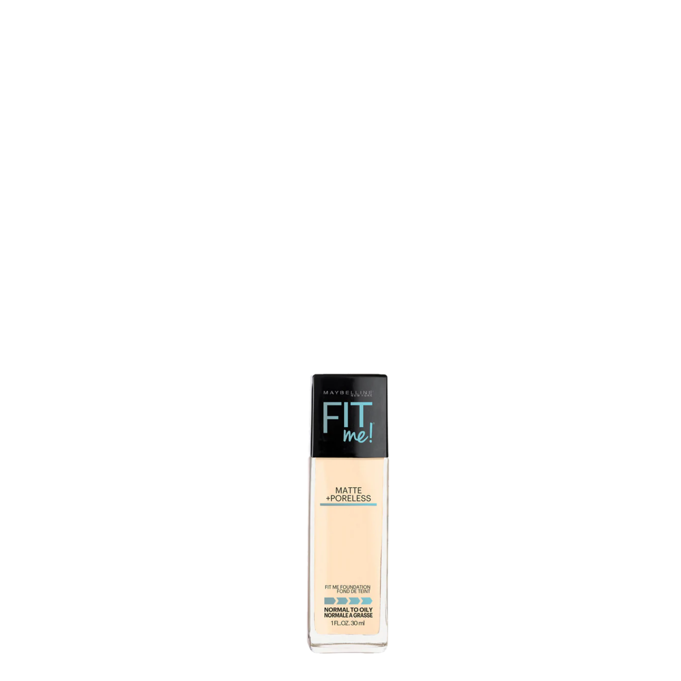 Base Fit Me Matte + Poreless Tono 110 Porcelain de Maybelline