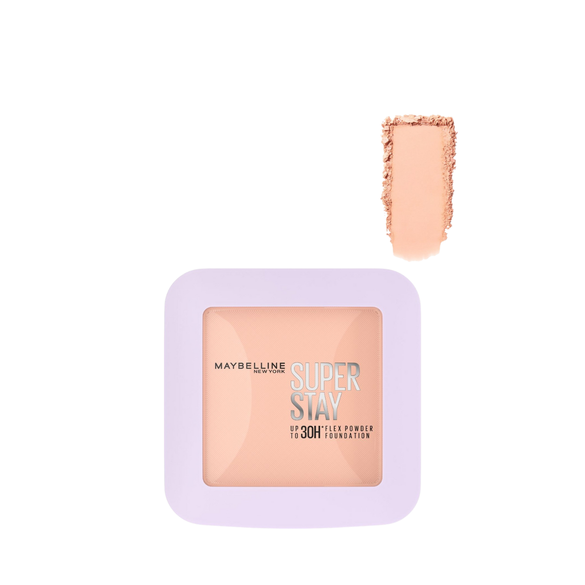 Base de maquillaje en polvo Maybelline SuperStay Flex Powder tono 115, 9 g, textura ligera para un acabado natural en la piel