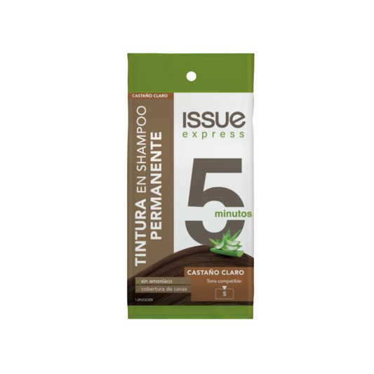 Tinte en Shampoo Castaño Claro Issue Express – Sachet