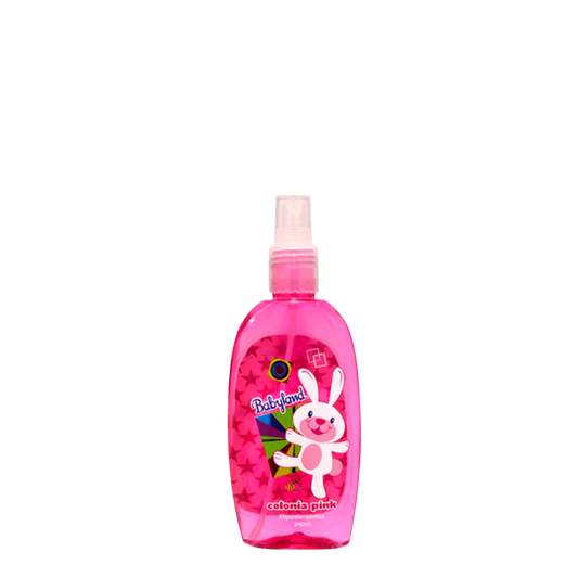 Colonia de Bebé Rosada Hipoalergénica 210 ml - Babyland