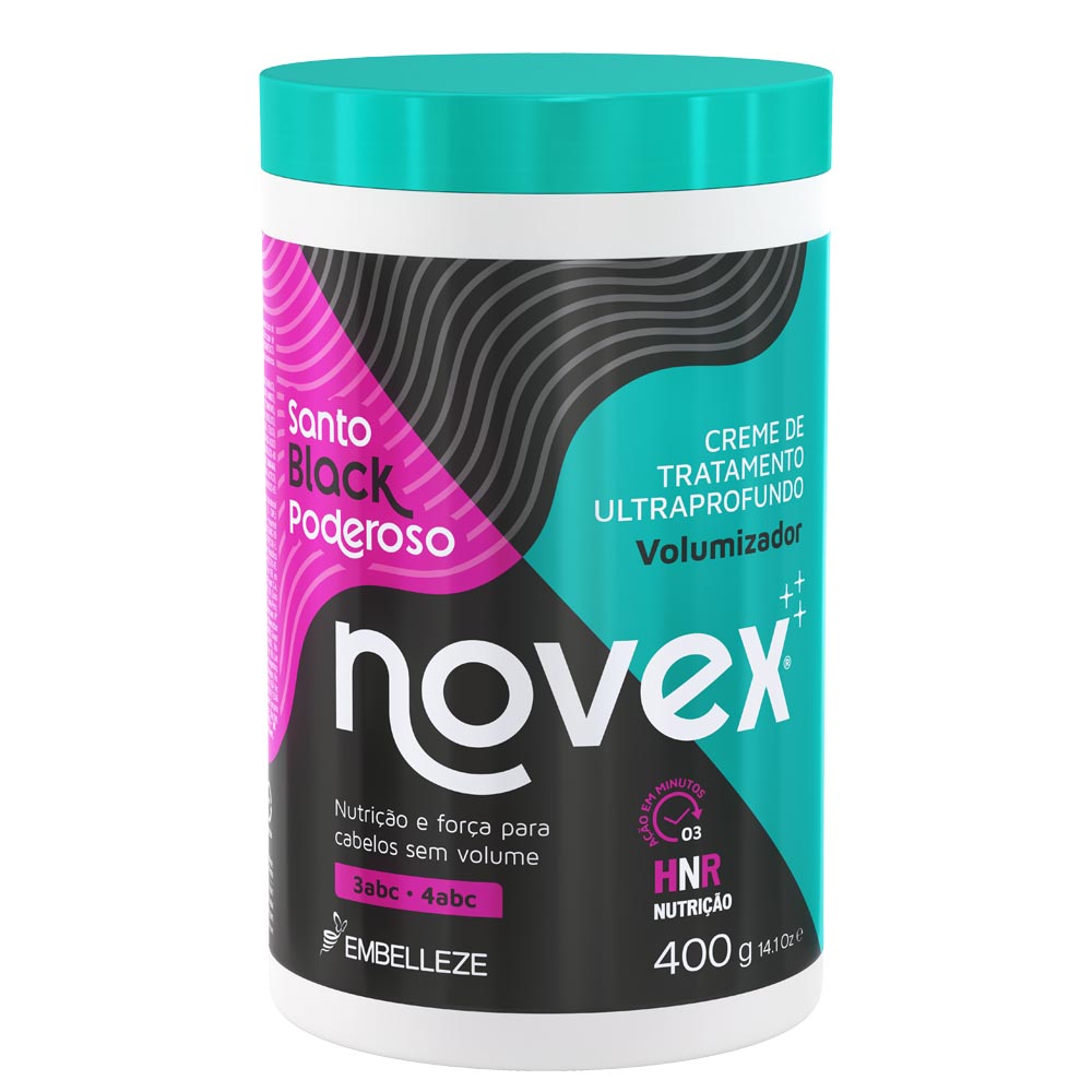 Crema de Tratamiento Santo Black Poderoso 400 g.