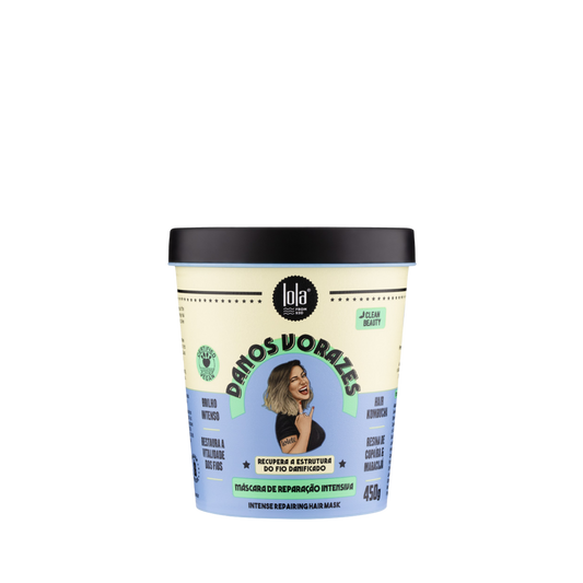 Máscara Reparadora Intensiva Daños Vorazes — Lola Cosmetics (450 g)