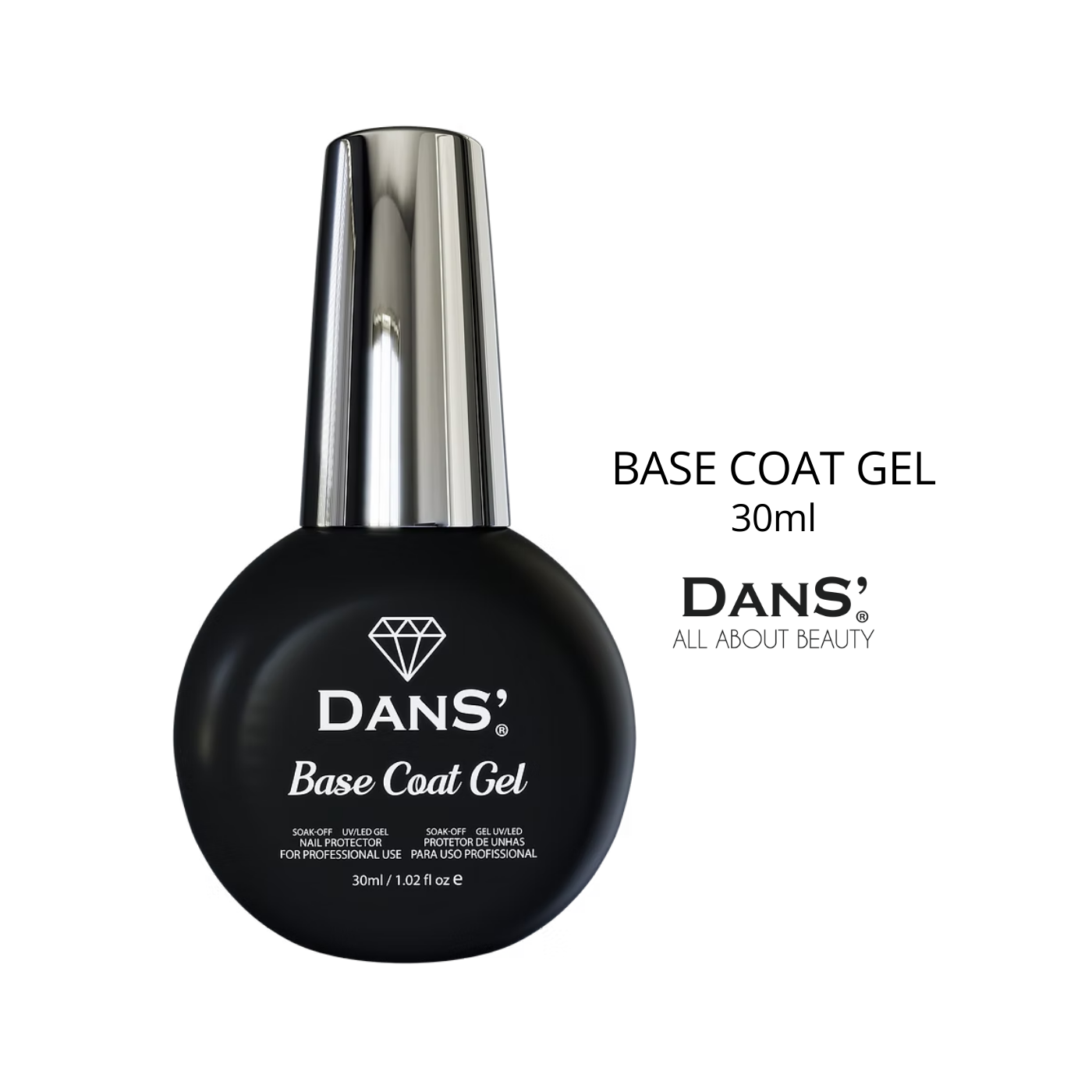 Esmalte Dans' — Base Gel & Top Coat 30 ML