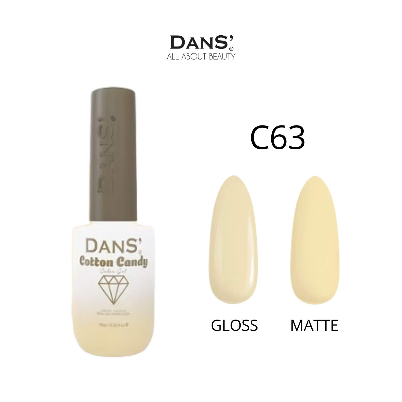 Esmaltes Dans' — Colección Cotton Candy