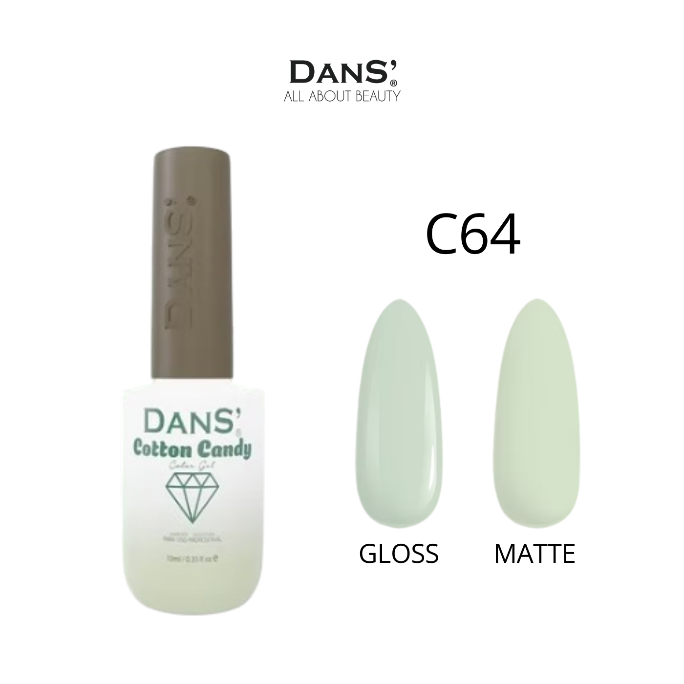Esmaltes Dans' — Colección Cotton Candy