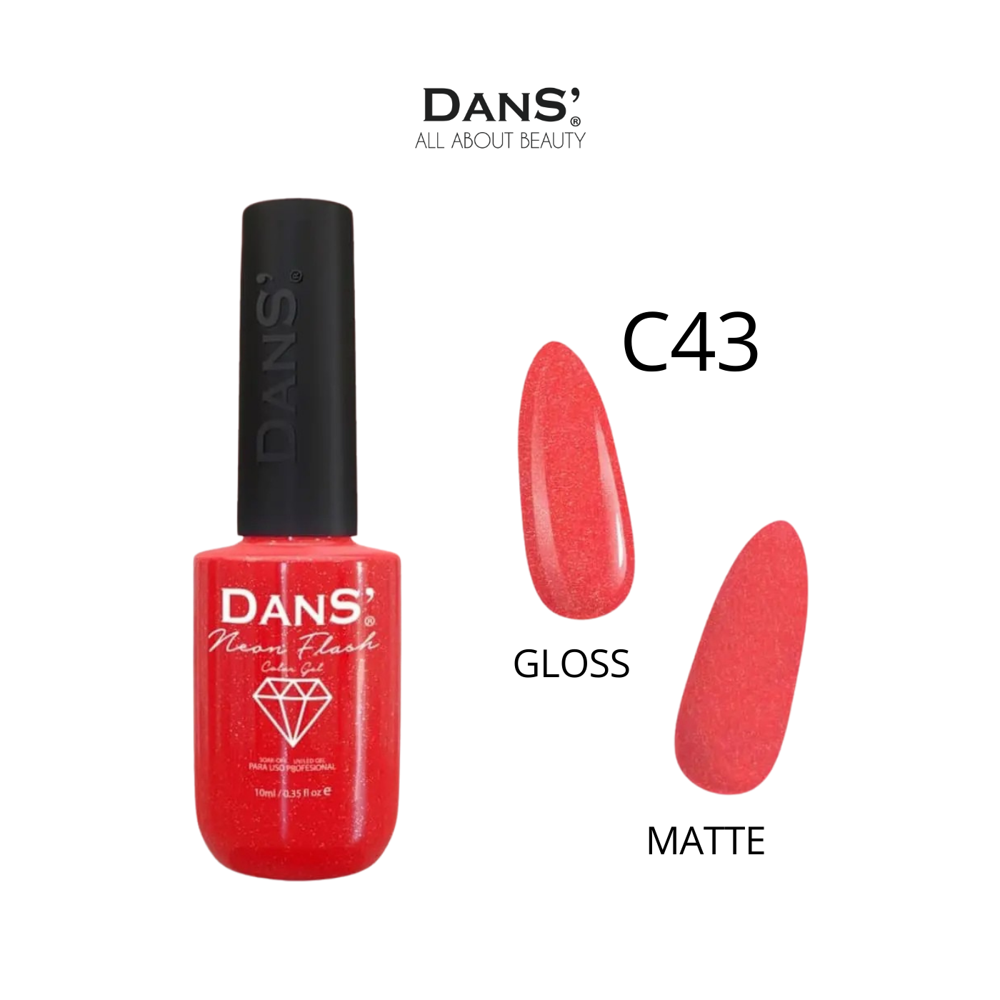 Esmaltes Dans' — Colección Neon Flash