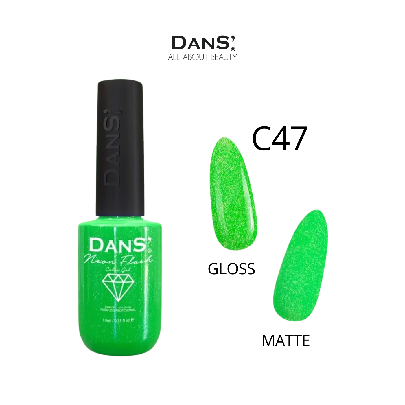 Esmaltes Dans' — Colección Neon Flash