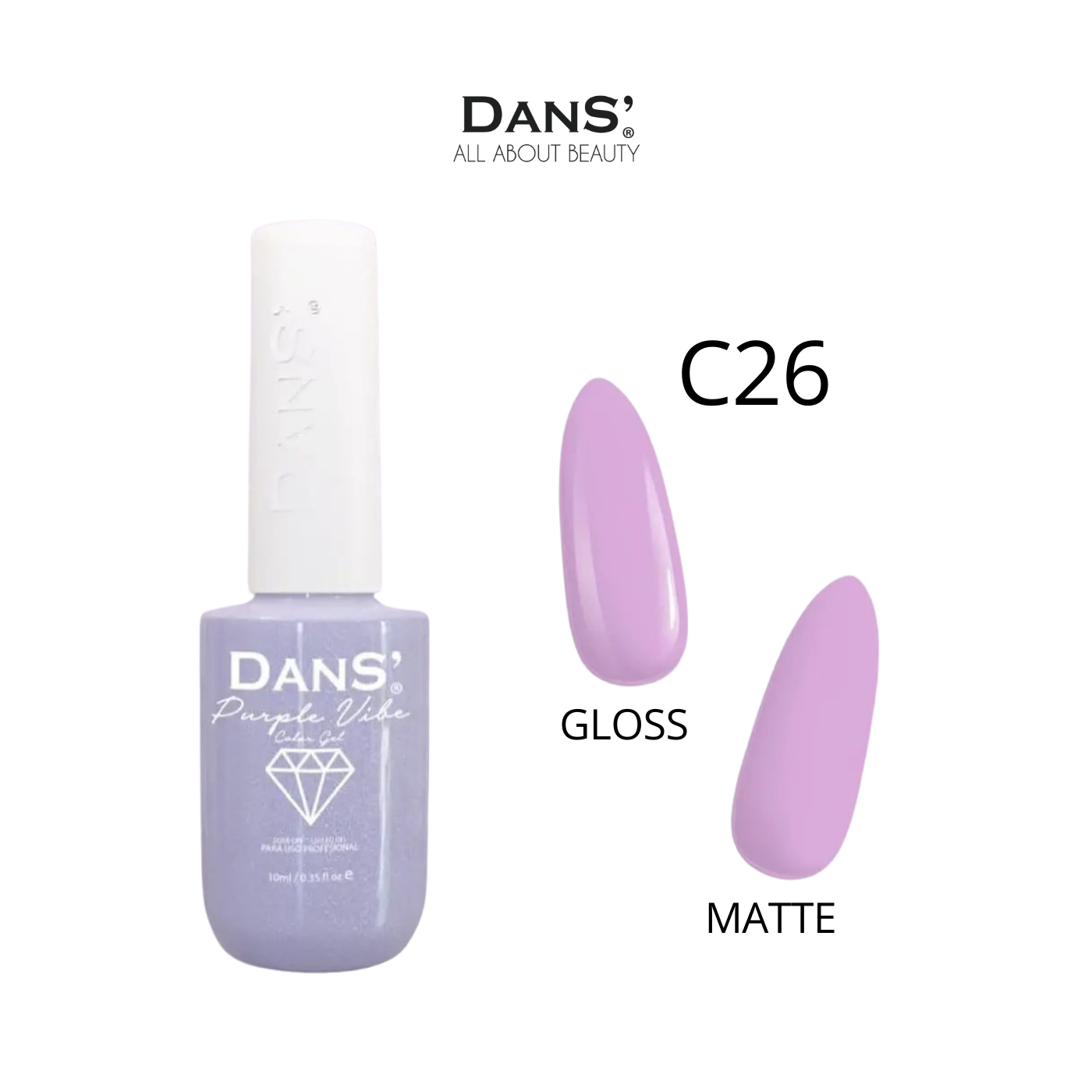 Esmaltes Dans' — Colección Purple Vibe