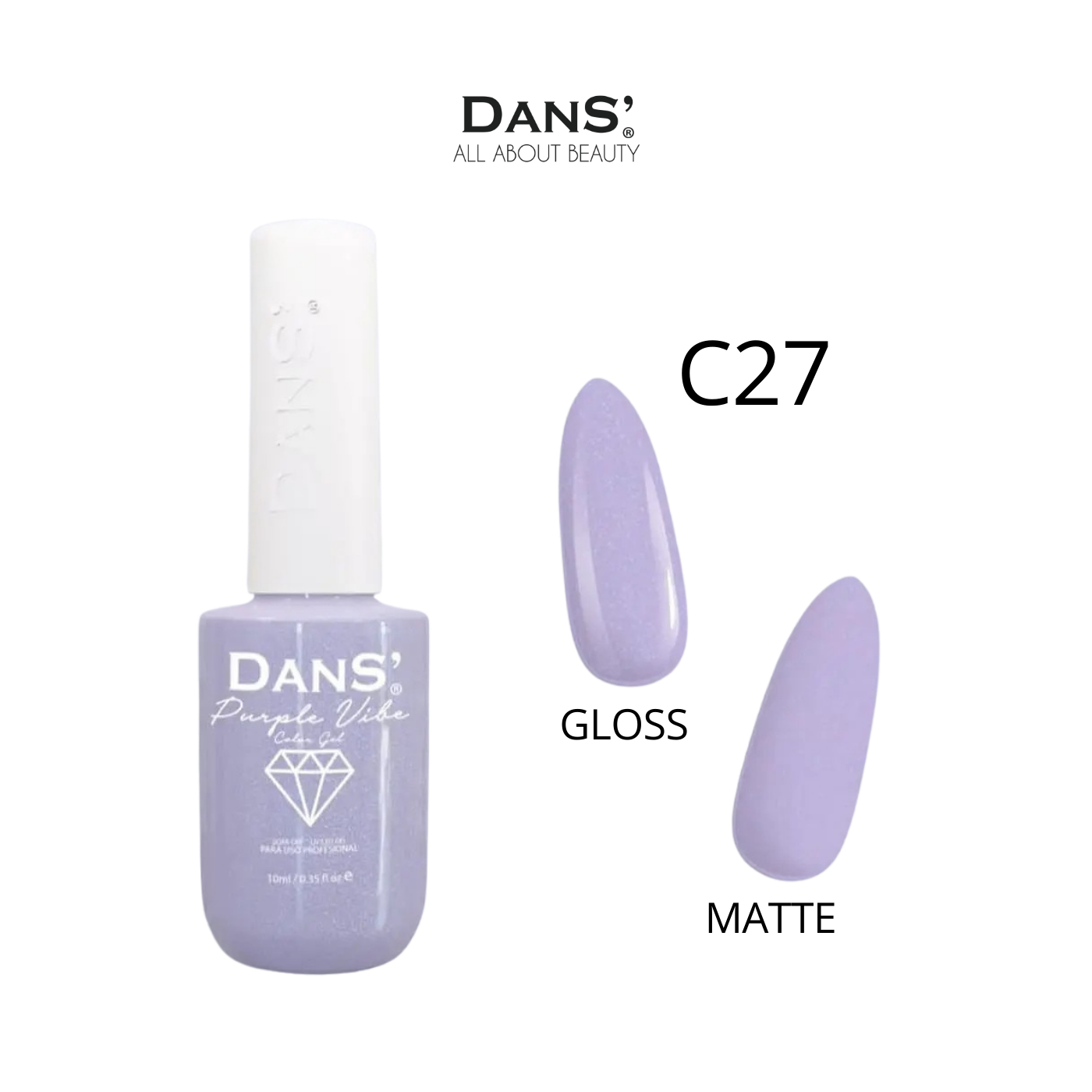 Esmaltes Dans' — Colección Purple Vibe