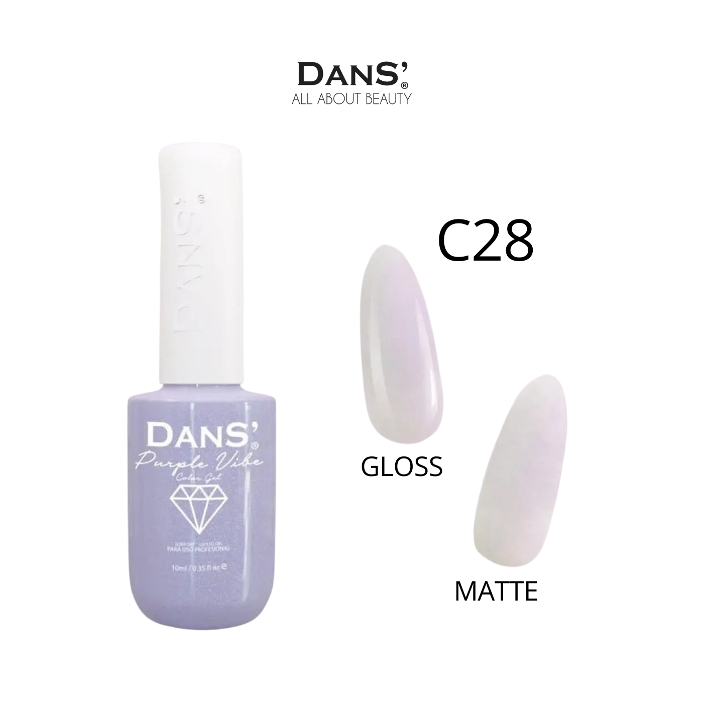 Esmaltes Dans' — Colección Purple Vibe