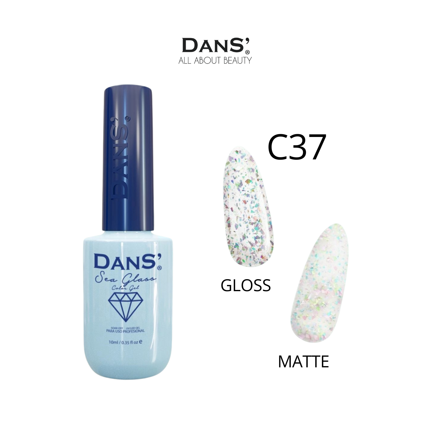 Esmaltes Dans' — Colección Sea Glass