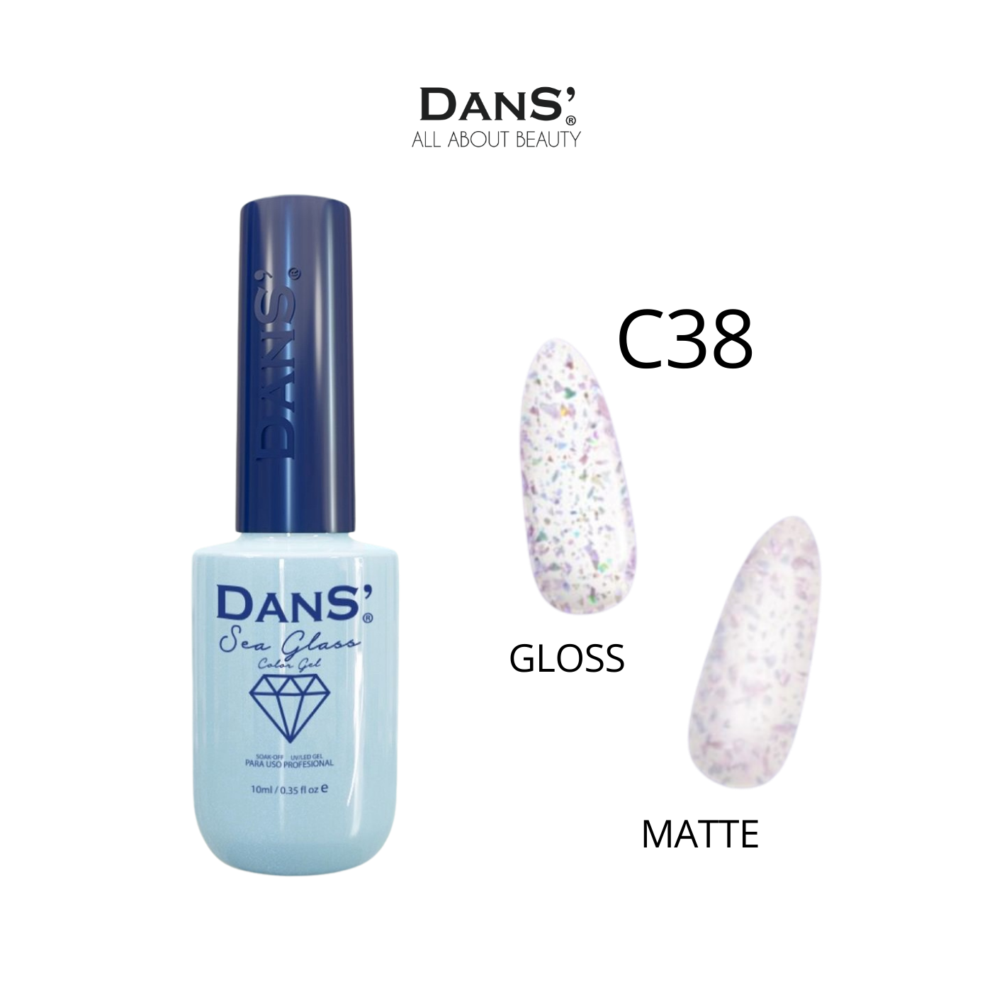 Esmaltes Dans' — Colección Sea Glass