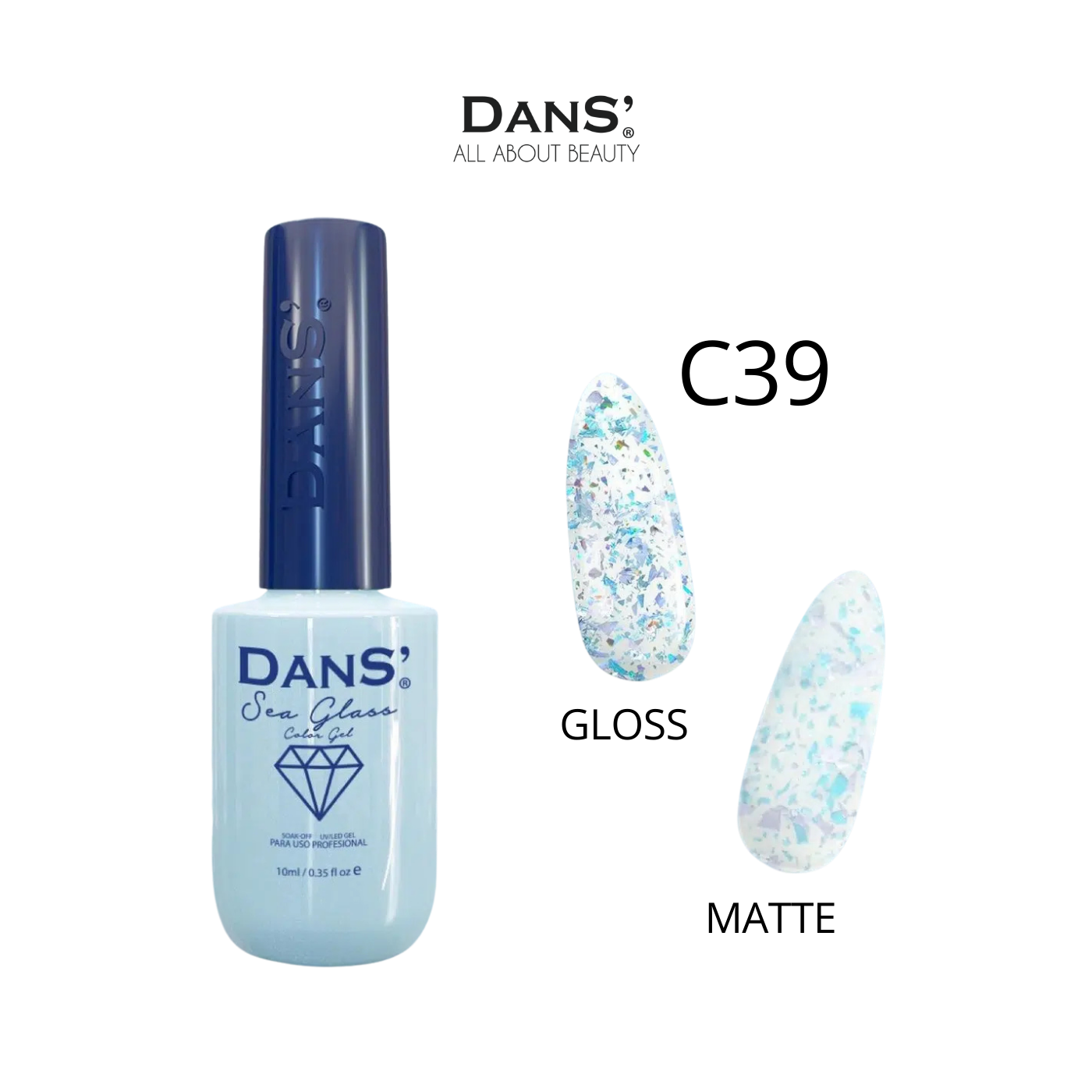 Esmaltes Dans' — Colección Sea Glass