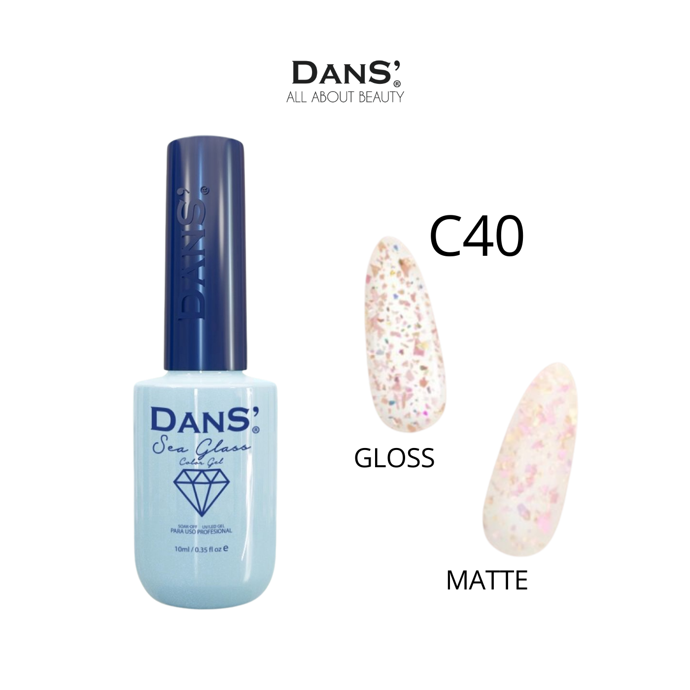 Esmaltes Dans' — Colección Sea Glass