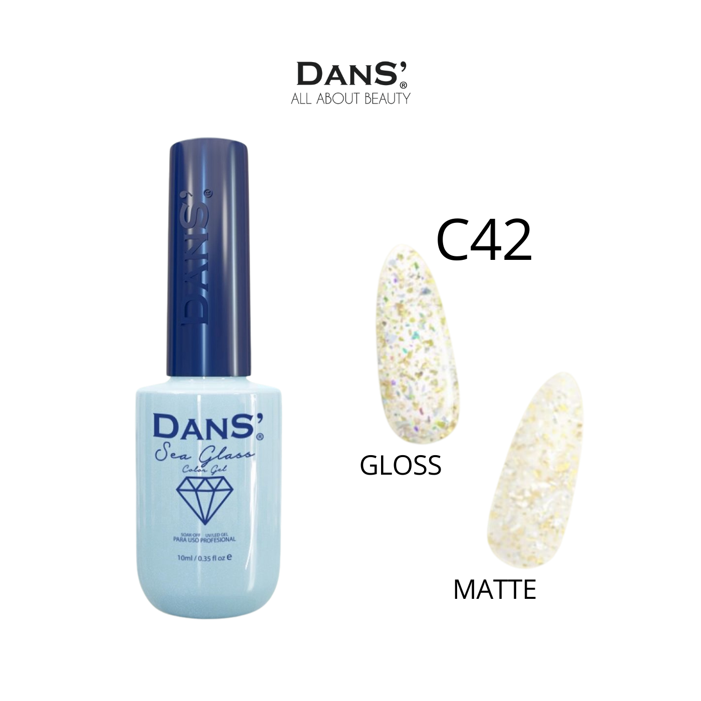 Esmaltes Dans' — Colección Sea Glass