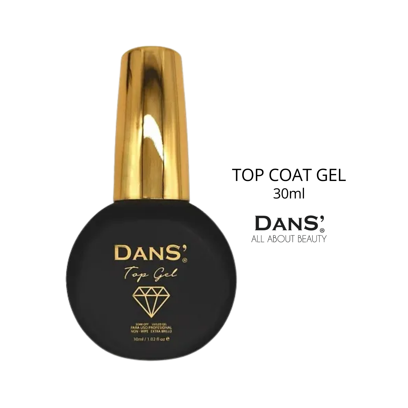 Esmalte Dans' — Base Gel & Top Coat 30 ML