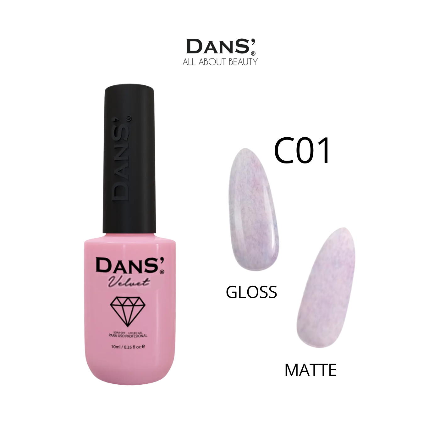 Esmaltes Dans' — Colección Velvet