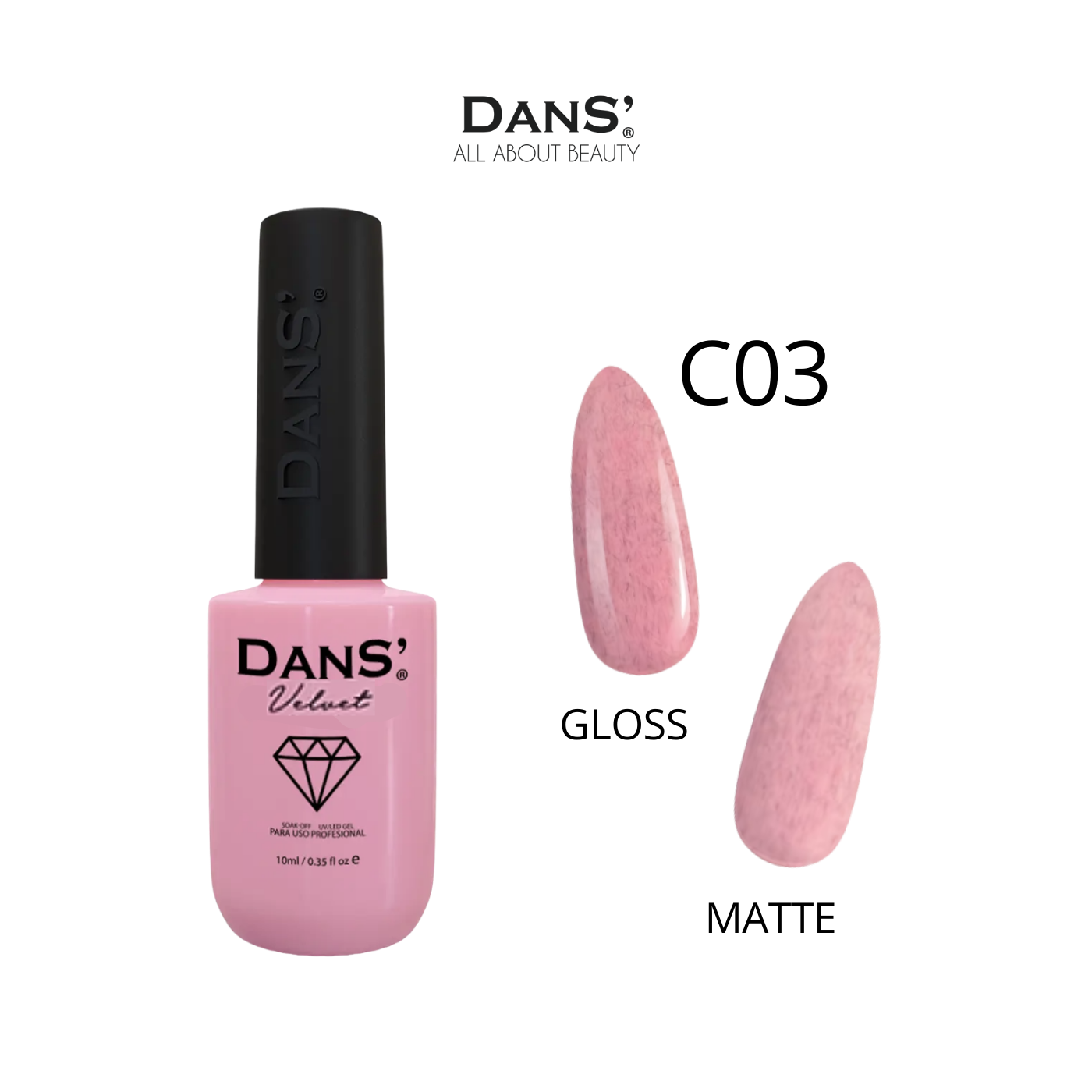 Esmaltes Dans' — Colección Velvet